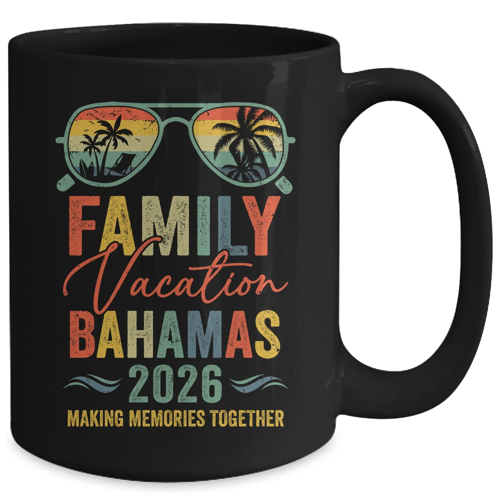 Bahamas Vacation 2026 Matching Family Group Summer Mug | siriusteestore