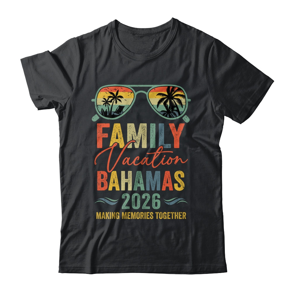 Bahamas Vacation 2026 Matching Family Group Summer Shirt & Tank Top | siriusteestore