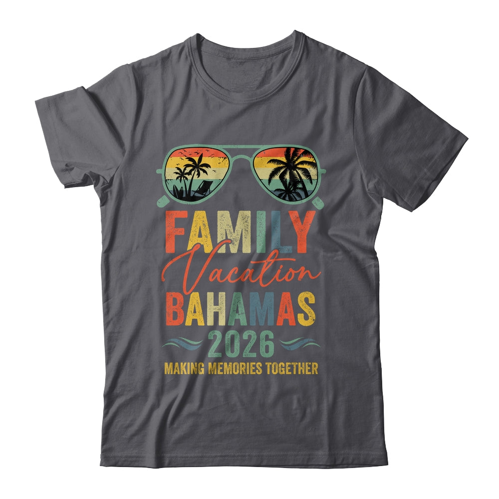 Bahamas Vacation 2026 Matching Family Group Summer Shirt & Tank Top | siriusteestore