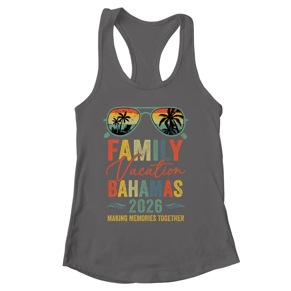 Bahamas Vacation 2026 Matching Family Group Summer Shirt & Tank Top | siriusteestore