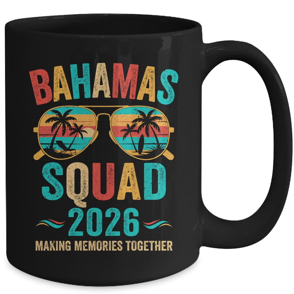 Bahamas Vacation Squad 2026 Family Matching Vintage Mug | siriusteestore