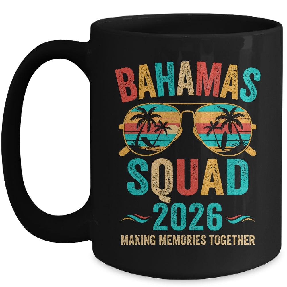 Bahamas Vacation Squad 2026 Family Matching Vintage Mug | siriusteestore