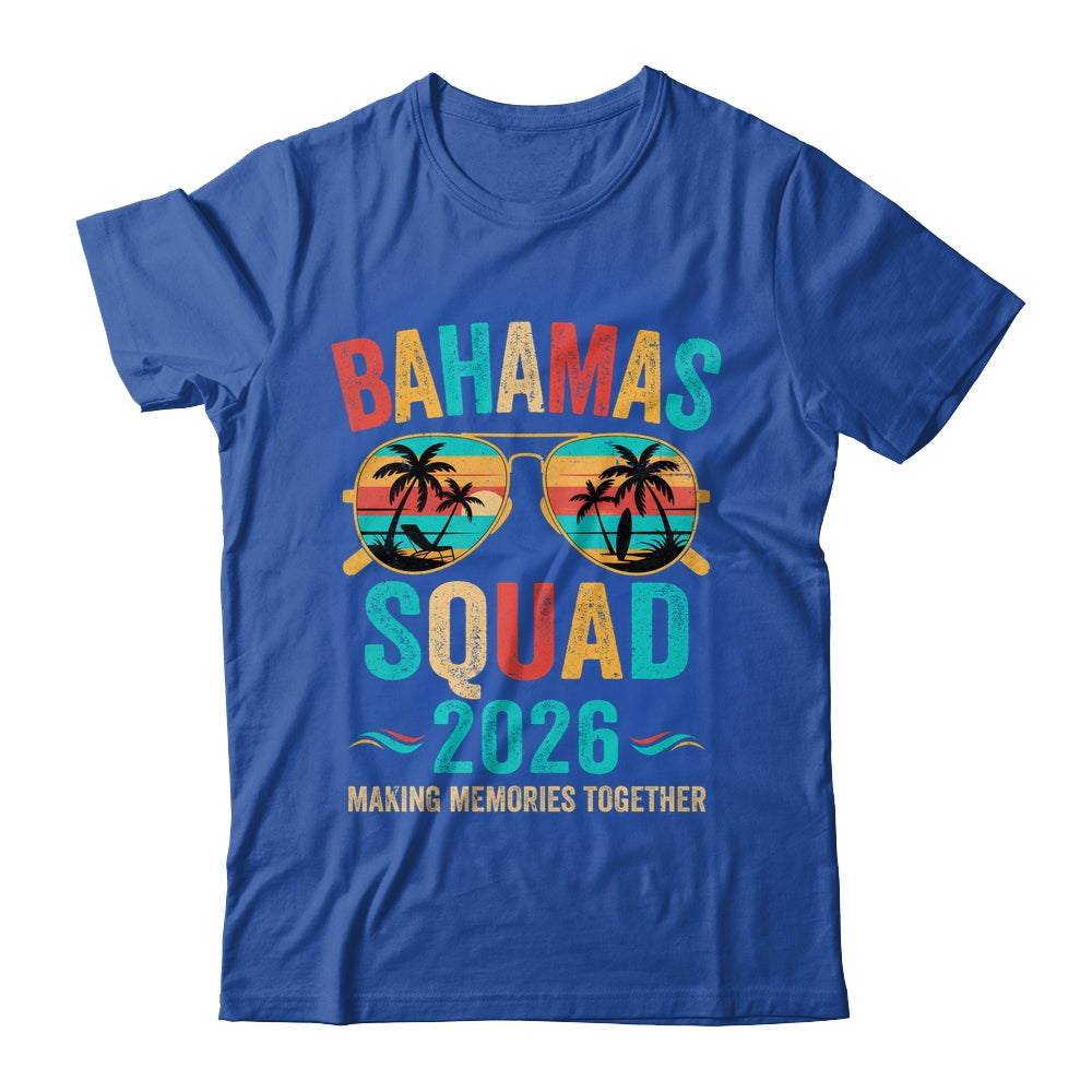 Bahamas Vacation Squad 2026 Family Matching Vintage Shirt & Tank Top | siriusteestore