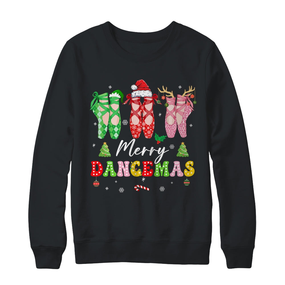 Ballet Dancer Christmas Dance Merry Dancemas Teacher Xmas Shirt & Sweatshirt | siriusteestore