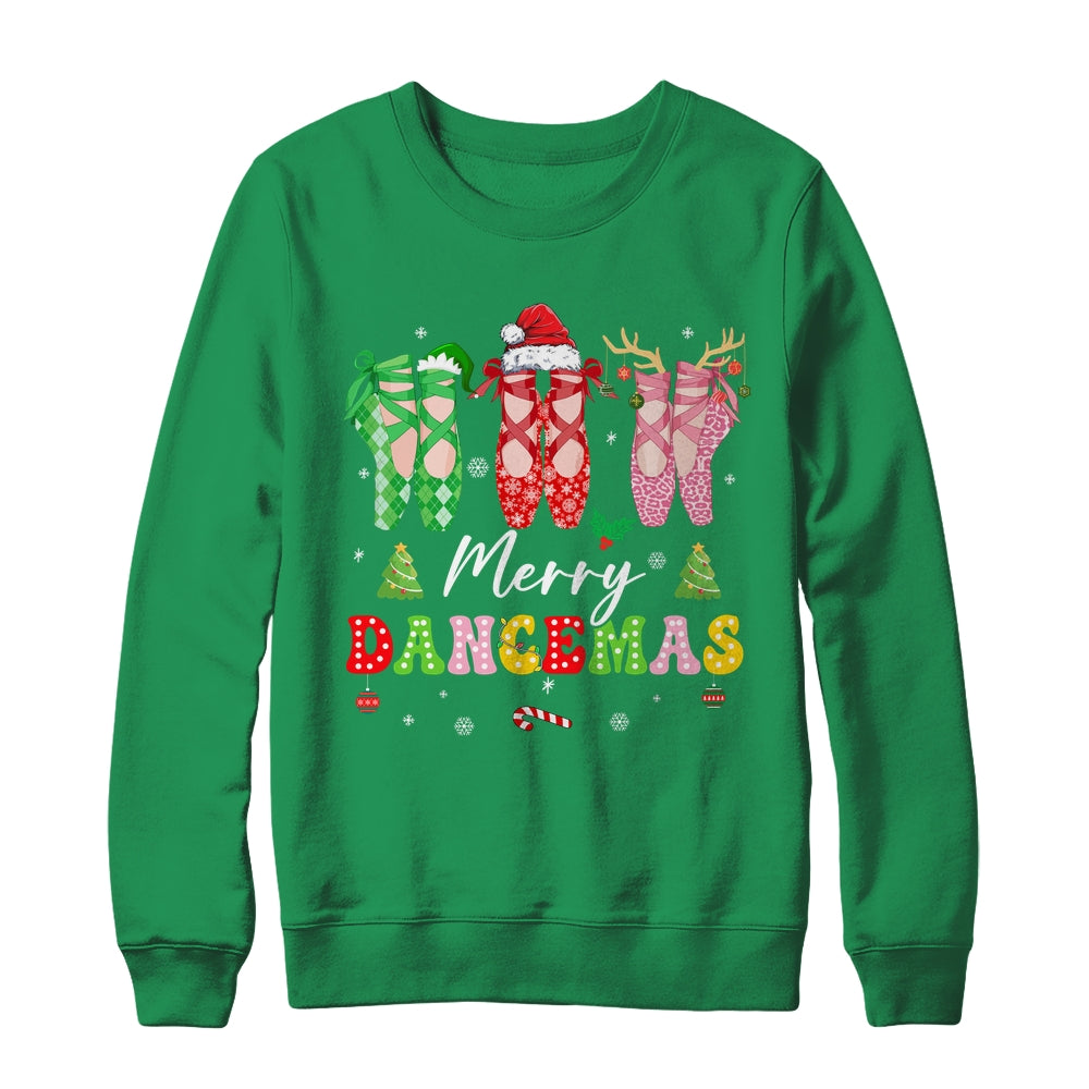 Ballet Dancer Christmas Dance Merry Dancemas Teacher Xmas Shirt & Sweatshirt | siriusteestore