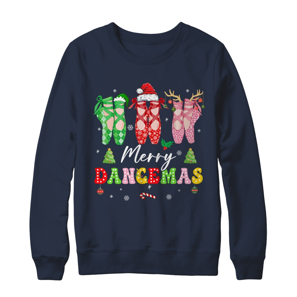 Ballet Dancer Christmas Dance Merry Dancemas Teacher Xmas Shirt & Sweatshirt | siriusteestore
