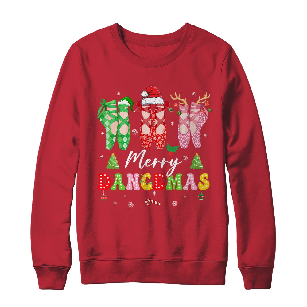 Ballet Dancer Christmas Dance Merry Dancemas Teacher Xmas Shirt & Sweatshirt | siriusteestore