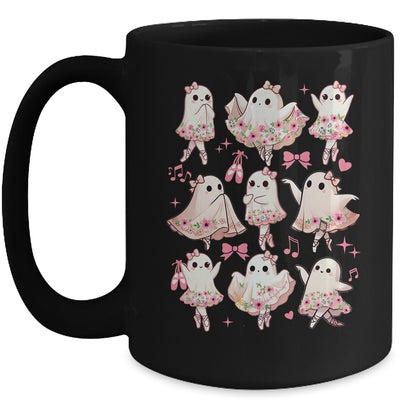 Ballet Ghost Ballet Dancer Spooky Dance Halloween Teacher Mug | siriusteestore