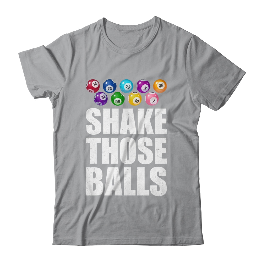 Balls Bingo Designs Men Women Casino Gambling Bingo Lovers Shirt & Tank Top | siriusteestore