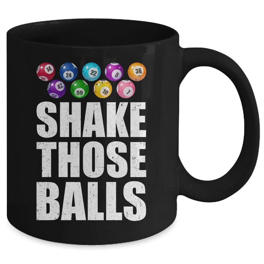 Balls Bingo Designs Men Women Casino Gambling Bingo Lovers Mug | siriusteestore