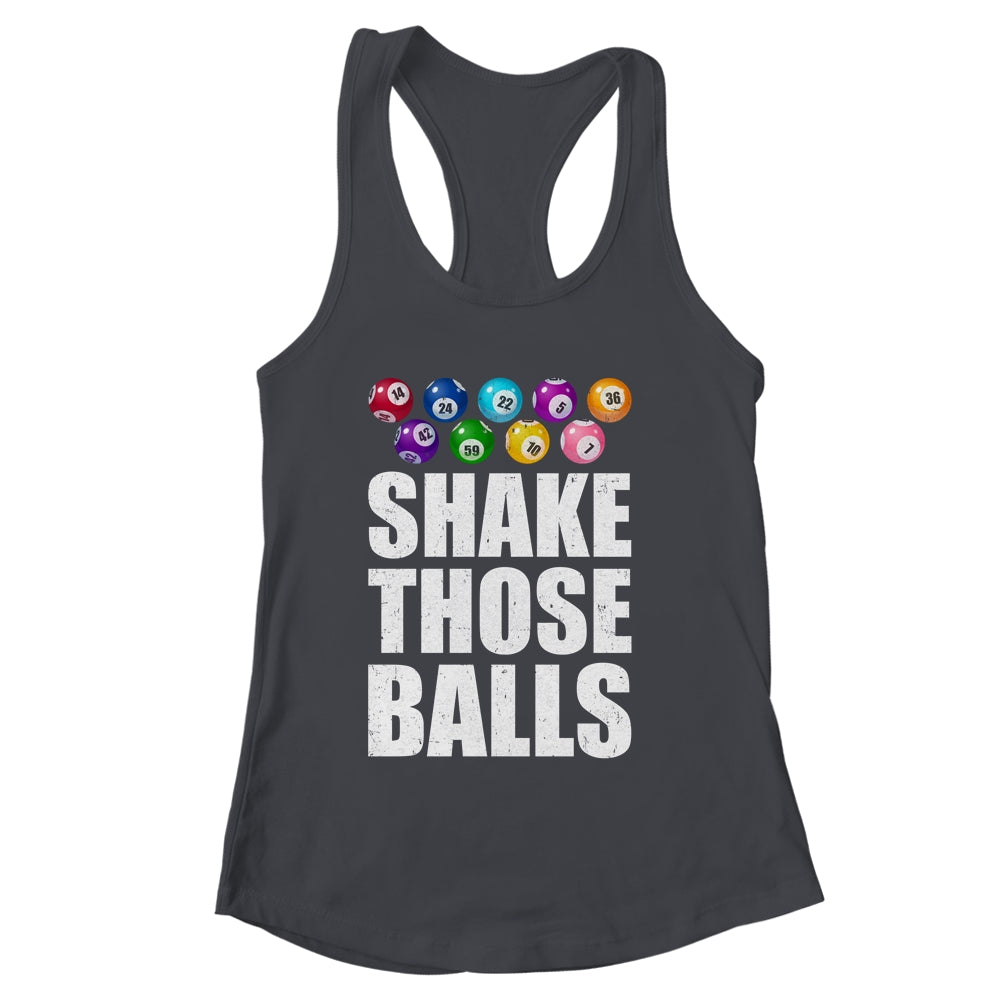 Balls Bingo Designs Men Women Casino Gambling Bingo Lovers Shirt & Tank Top | siriusteestore