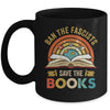 Ban The Fascists Save The Books Book Lover For Men Women Mug | siriusteestore