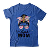 Band Mom Marching Band Design Messy Bun Hair Woman Shirt & Tank Top | siriusteestore