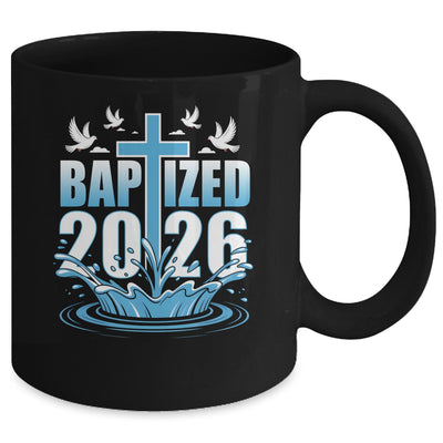 Baptism Christian Jesus Christ God Church Baptized 2026 Mug | siriusteestore