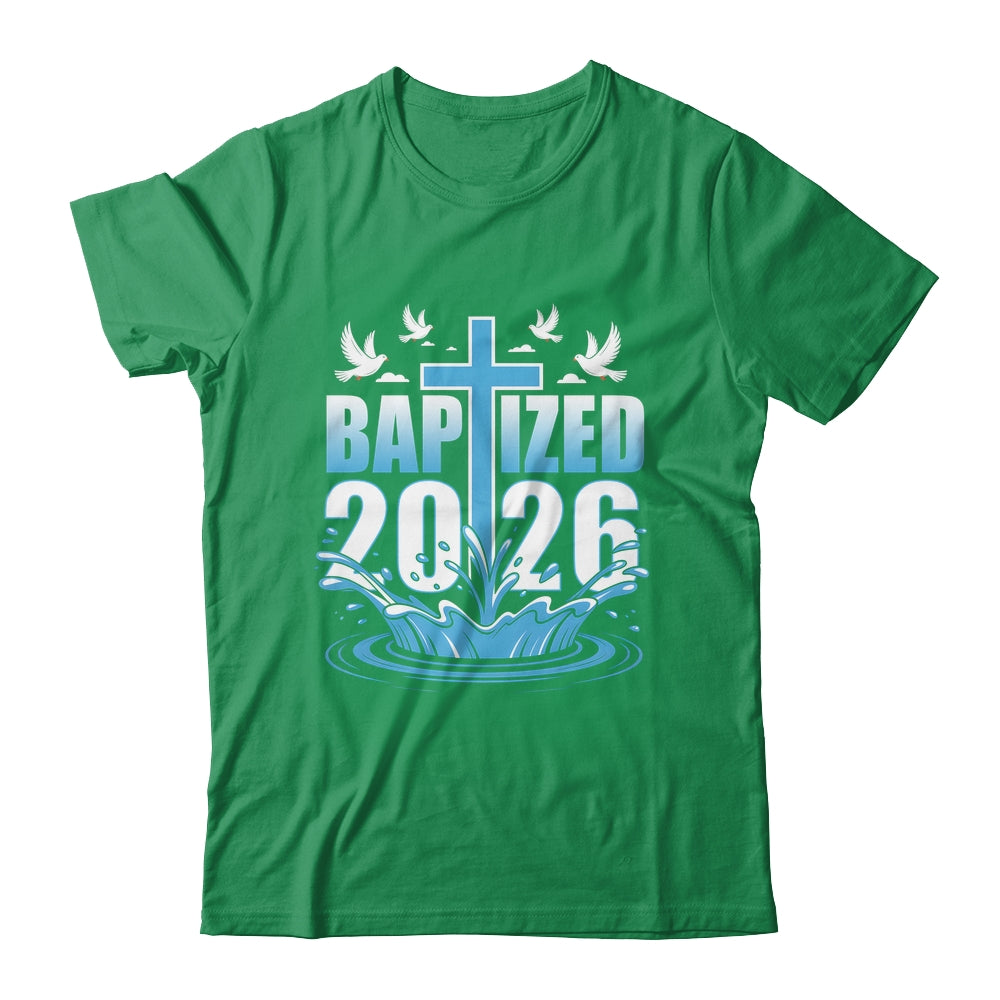 Baptism Christian Jesus Christ God Church Baptized 2026 Shirt & Hoodie | siriusteestore