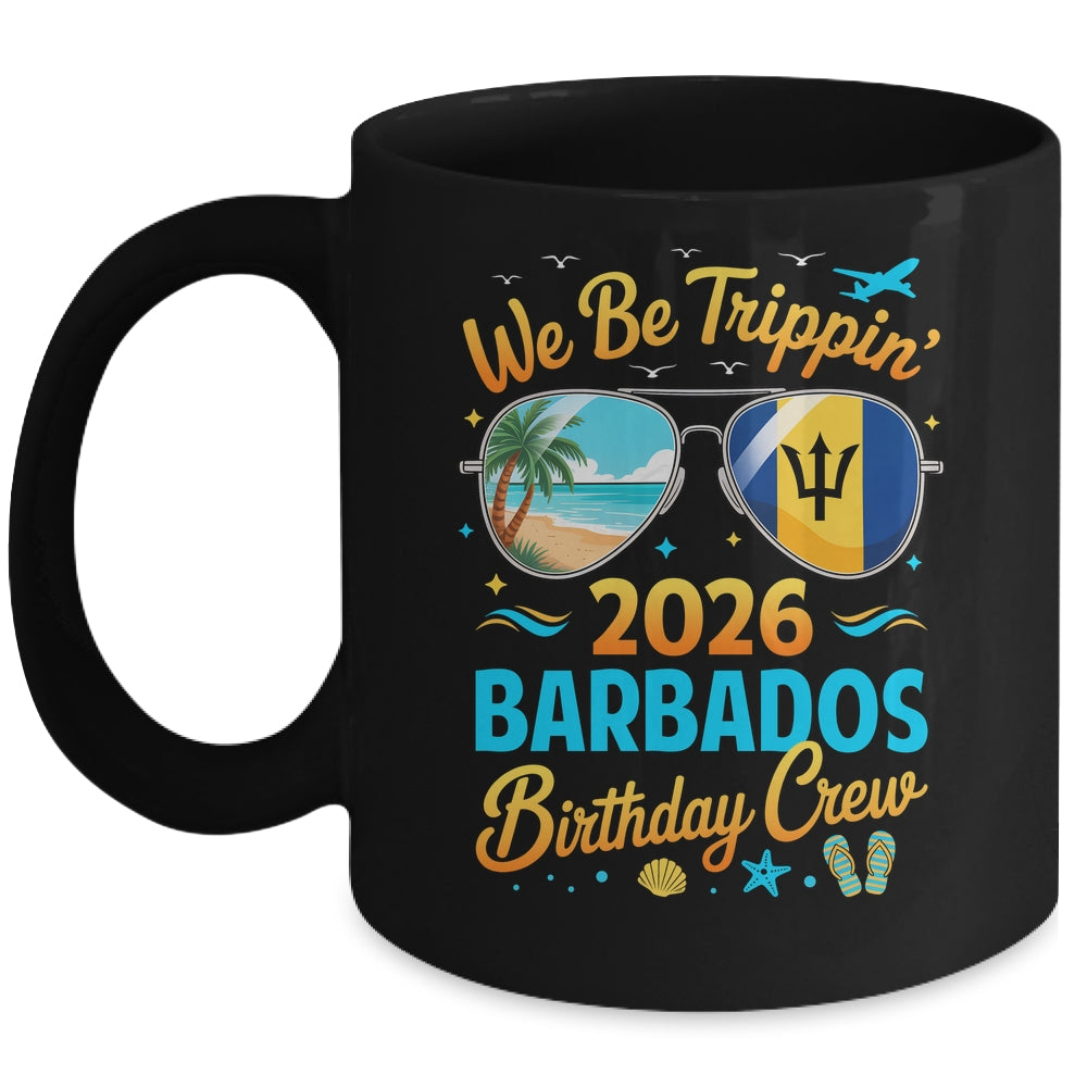 Barbados Vacation 2026 Straight Trippin' Birthday Cruise Mug | siriusteestore