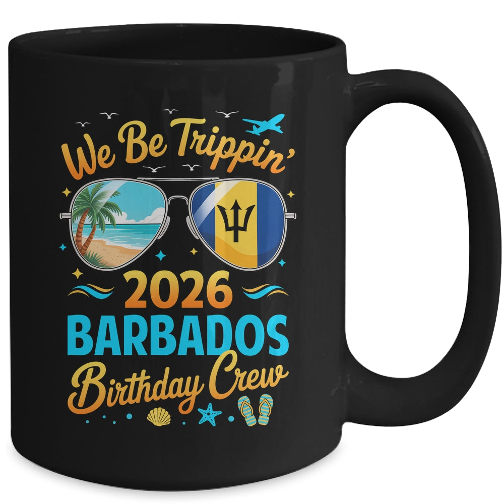 Barbados Vacation 2026 Straight Trippin' Birthday Cruise Mug | siriusteestore