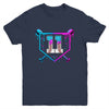 Baseball 11th Birthday Ice Cream Drip 11 Year Old Birthday Boy Youth Shirt | siriusteestore
