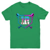 Baseball 12th Birthday Ice Cream Drip 12 Year Old Birthday Boy Youth Shirt | siriusteestore