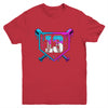 Baseball 13th Birthday Ice Cream Drip 13 Year Old Birthday Boy Youth Shirt | siriusteestore