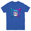 Baseball 5th Birthday Ice Cream Drip 5 Year Old Birthday Boy Youth Shirt | siriusteestore