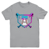 Baseball 5th Birthday Ice Cream Drip 5 Year Old Birthday Boy Youth Shirt | siriusteestore