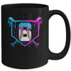 Baseball 6th Birthday Ice Cream Drip 6 Year Old Birthday Boy Mug | siriusteestore