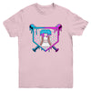 Baseball 6th Birthday Ice Cream Drip 6 Year Old Birthday Boy Youth Shirt | siriusteestore