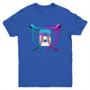 Baseball 6th Birthday Ice Cream Drip 6 Year Old Birthday Boy Youth Shirt | siriusteestore
