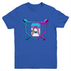Baseball 9th Birthday Ice Cream Drip 9 Year Old Birthday Boy Youth Shirt | siriusteestore