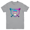 Baseball 9th Birthday Ice Cream Drip 9 Year Old Birthday Boy Youth Shirt | siriusteestore