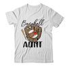 Baseball Aunt Leopard Game Day Women Lover Mothers Day Shirt & Tank Top | siriusteestore