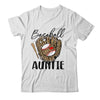 Baseball Auntie Leopard Game Day Women Lover Mothers Day Shirt & Tank Top | siriusteestore
