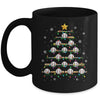 Baseball Christmas Tree Light Xmas Baseball Men Boys Kids Mug | siriusteestore