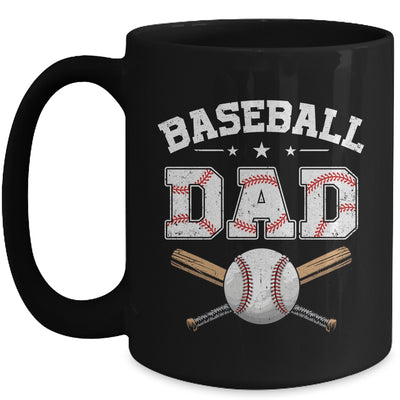 Baseball Dad For Fathers Day Baseball Lovers Mug | siriusteestore