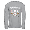Baseball Dad For Fathers Day Baseball Lovers Shirt & Hoodie | siriusteestore