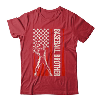 Baseball Design For Men Brother Flag Baseball Brother Shirt & Hoodie | siriusteestore