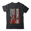 Baseball Design For Men Dad Flag Baseball Fathers Day Shirt & Hoodie | siriusteestore