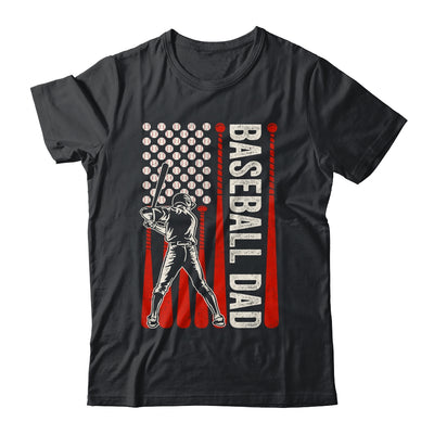 Baseball Design For Men Dad Flag Baseball Fathers Day Shirt & Hoodie | siriusteestore