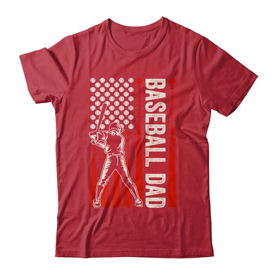 Baseball Design For Men Dad Flag Baseball Fathers Day Shirt & Hoodie | siriusteestore