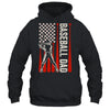 Baseball Design For Men Dad Flag Baseball Fathers Day Shirt & Hoodie | siriusteestore