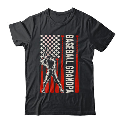 Baseball Design For Men Grandpa Flag Baseball Fathers Day Shirt & Hoodie | siriusteestore