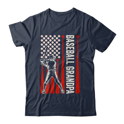 Baseball Design For Men Grandpa Flag Baseball Fathers Day Shirt & Hoodie | siriusteestore