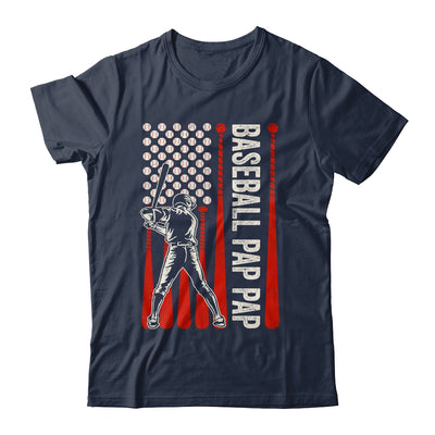 Baseball Design For Men Pap Pap Flag Baseball Fathers Day Shirt & Hoodie | siriusteestore