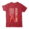 Baseball Design For Men Pops Flag Baseball Fathers Day Shirt & Hoodie | siriusteestore