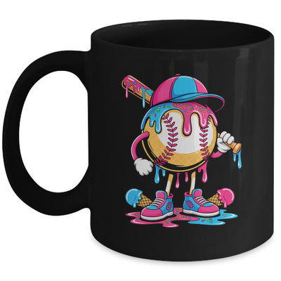 Baseball Drip Boys Ice Cream Drip Baseball Funny Sport Lover Mug | siriusteestore