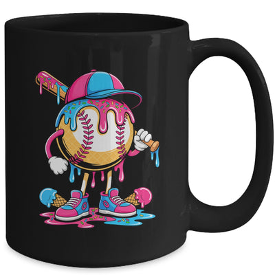 Baseball Drip Boys Ice Cream Drip Baseball Funny Sport Lover Mug | siriusteestore