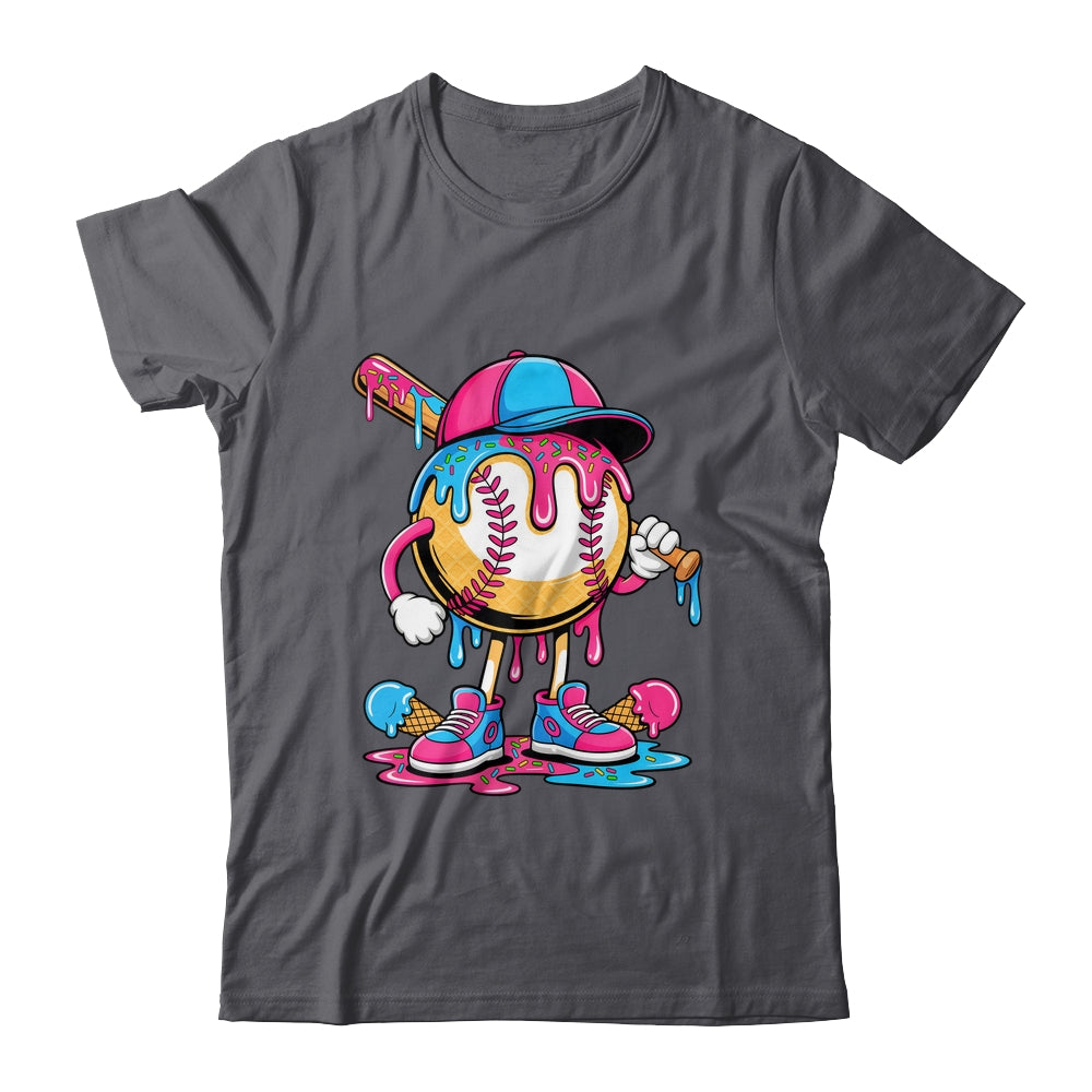 Baseball Drip Boys Ice Cream Drip Baseball Funny Sport Lover Shirt & Hoodie | siriusteestore