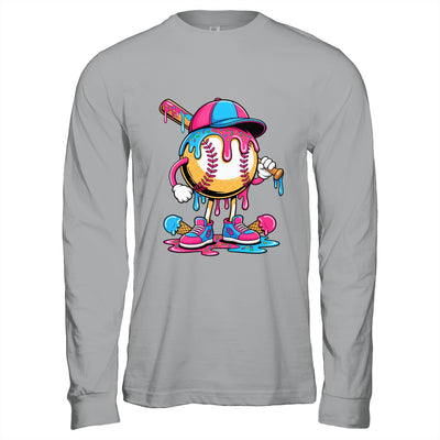 Baseball Drip Boys Ice Cream Drip Baseball Funny Sport Lover Shirt & Hoodie | siriusteestore