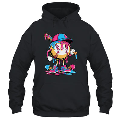 Baseball Drip Boys Ice Cream Drip Baseball Funny Sport Lover Shirt & Hoodie | siriusteestore